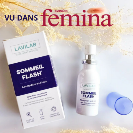 somnifère spray sommeil à la mélatonine endormissement réveils nocturnes