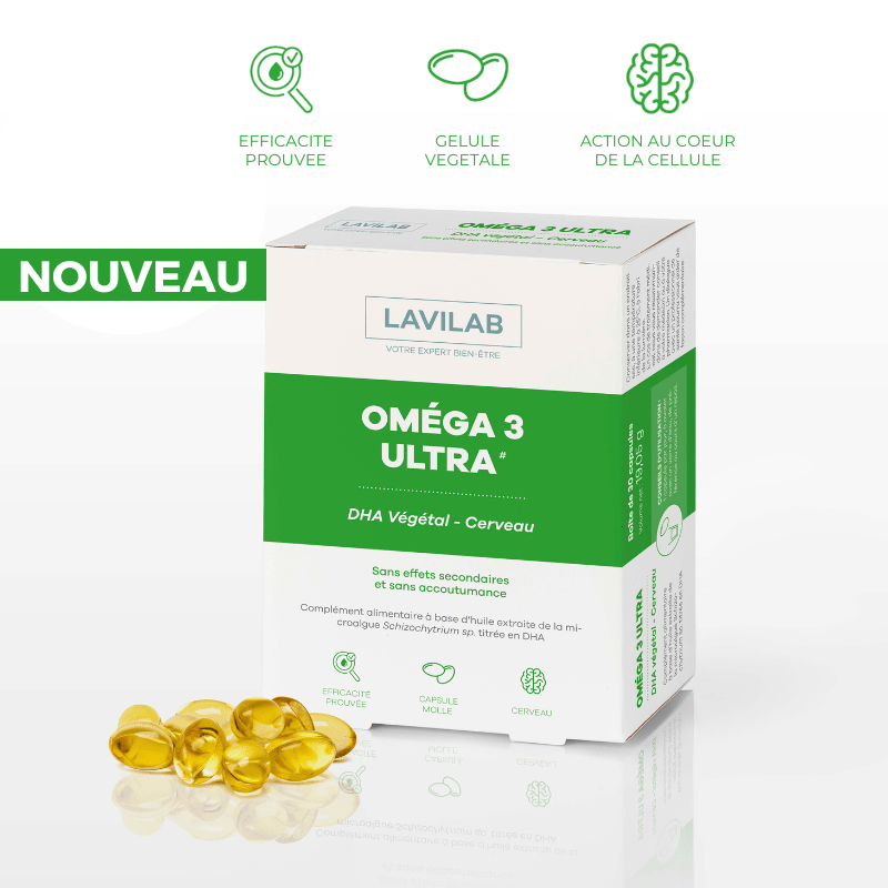 Gélules Oméga 3 bio végétarien, Complément alimentaire Oméga 3 - Dietaroma