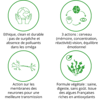 oméga 3 dha gélules capsules complément végétal