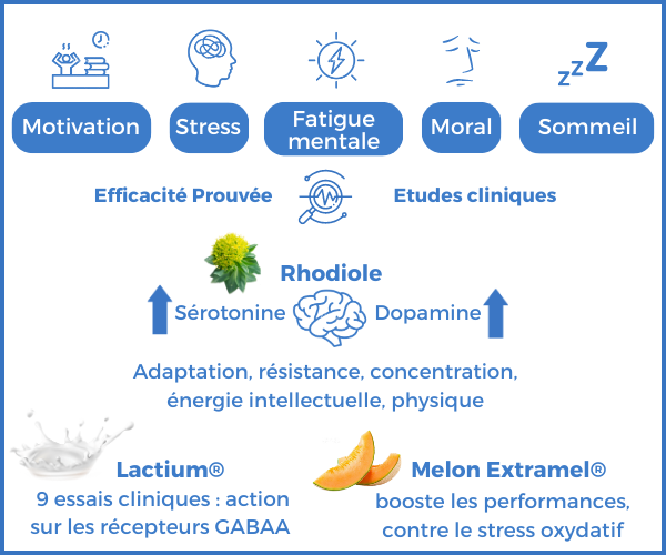 traitement déprime anxiété fatigue nerveuse mentale solution complément